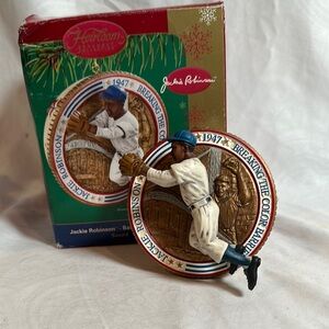 Carlton Cards Jackie Robinson Holiday Ornament